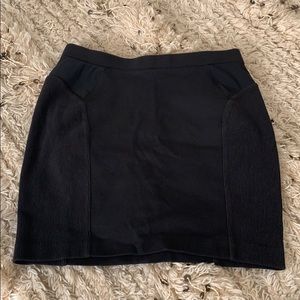 Madewell Black Mini Skirt size Medium